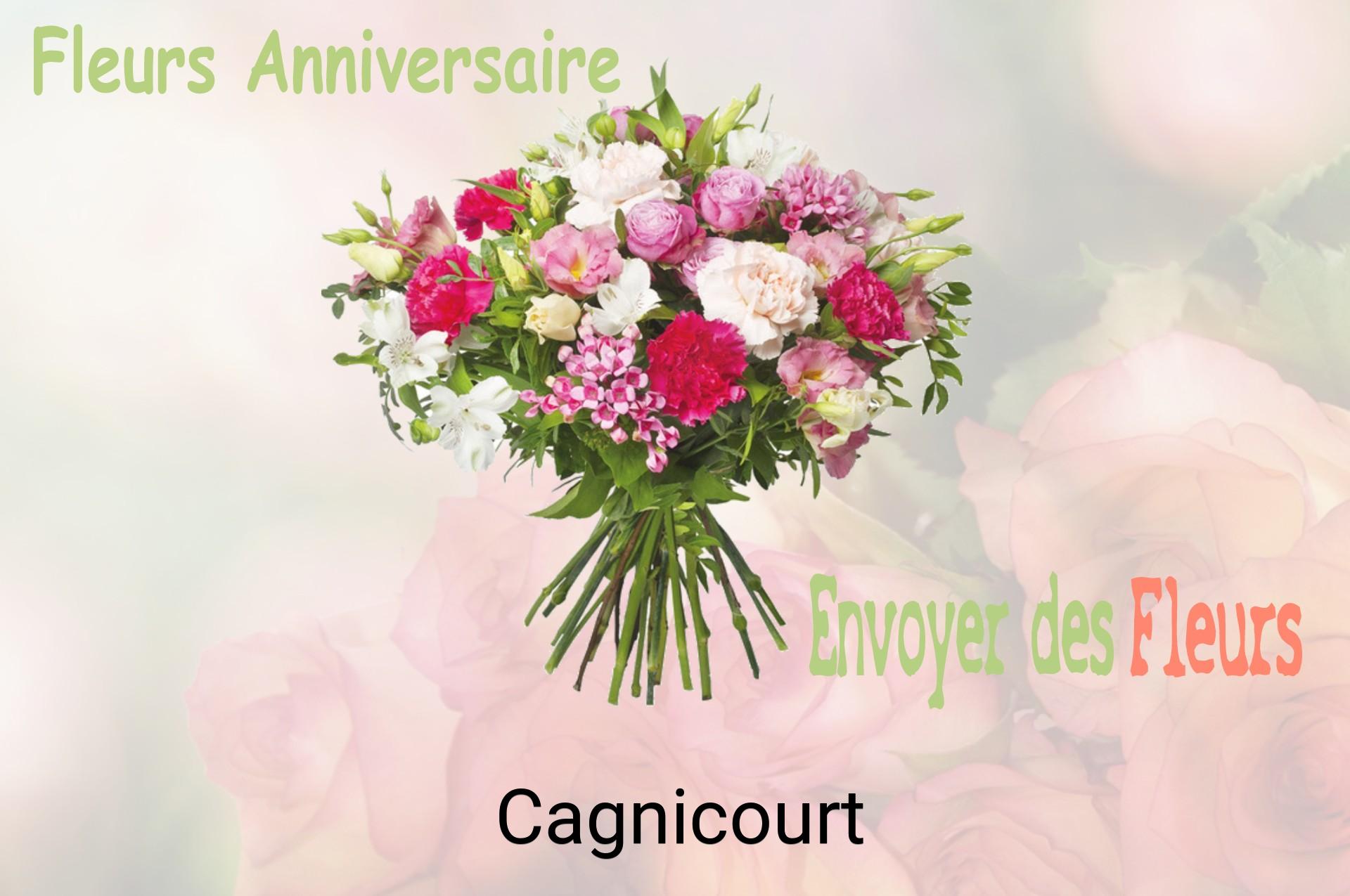 Bouquet de fleurs d’anniversaire livré à Cagnicourt
